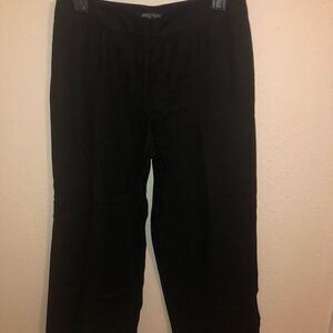 Wide Leg Linen Trousers